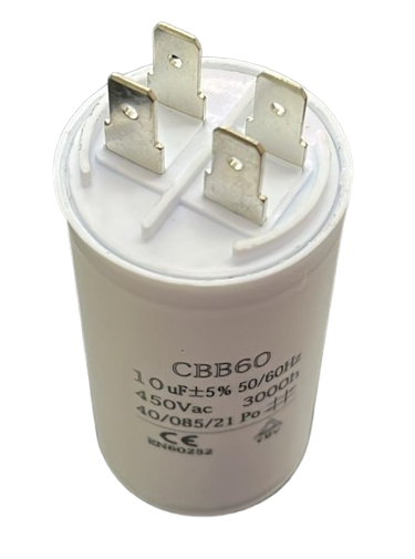 CAPACITOR CONT 10.0 MF 450V C/T COMERCIAL