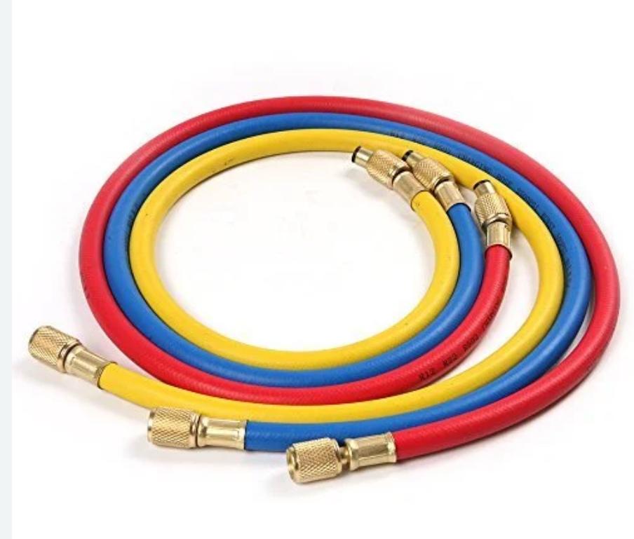 MANGUERA CARGA MANOMETRO X3  90cn  RO-AZ-AM  R134A-R22