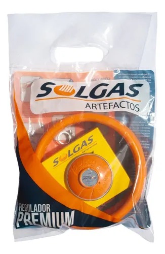 REGULADOR GAS PREMIUM SOLGAS KIT COMPLETO