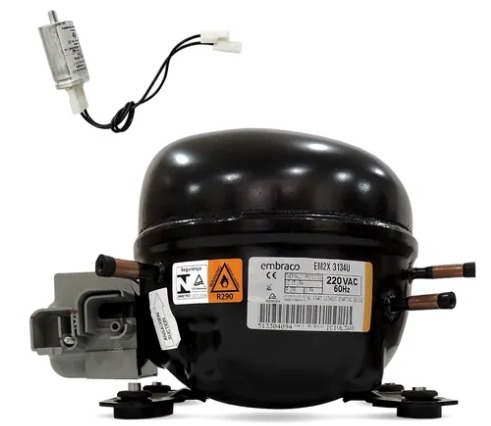 MOTOR  COMPRESOR EMB 1/2 R290 LBP/1685 MBP/2920 BTU D/7.96 220/1/60 743REBYY-53 8EA17C3