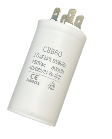CAPACITOR CONT 10.0 MF 450V C/T COMERCIAL