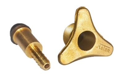 CONEXION MARIPOSA PUL MG 1/4 B C25 P/MANGUERA