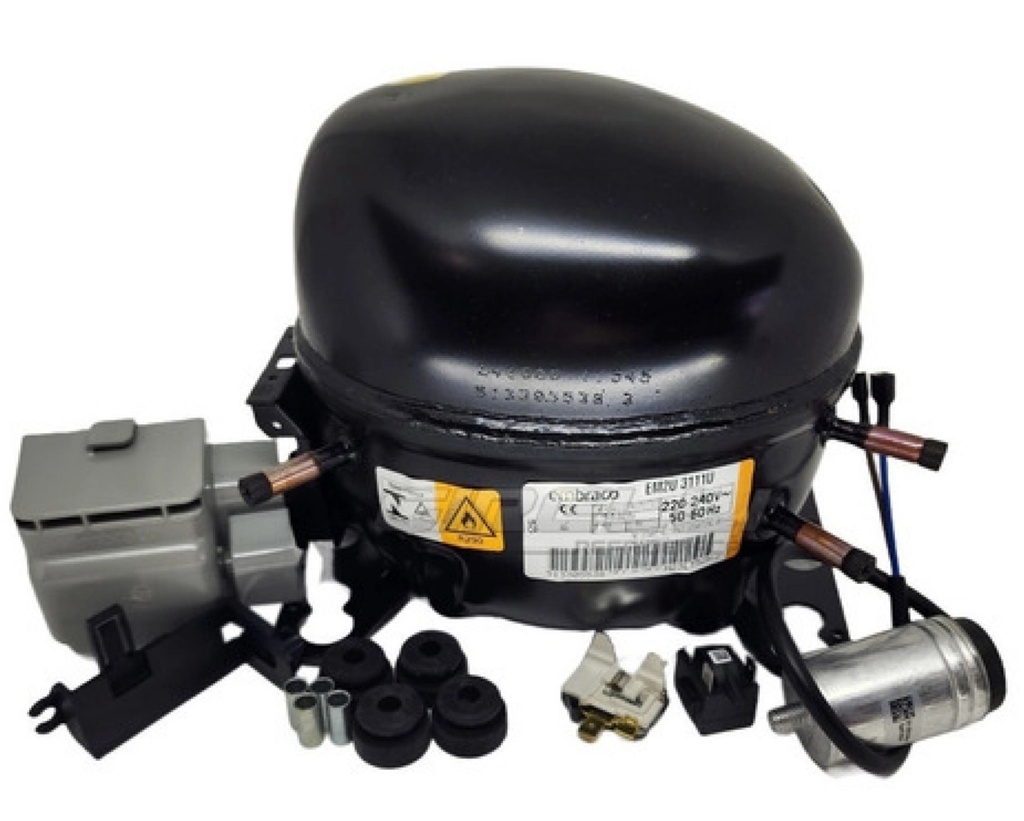 MOTOR COMPRESOR EMB 1/6 R290 568 BTU  220/1/60