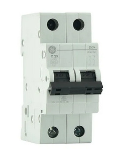 LLAVE TERMIC 2X25A RIEL GE