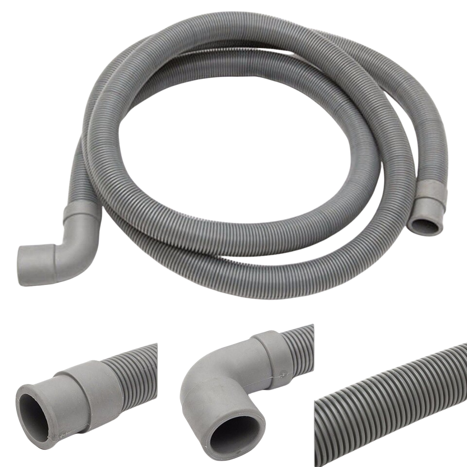 MANGUERA LAVADORA DESAGUE 2.0m CHINA 90-22/180-22mm CODO XCAJA100 o 50