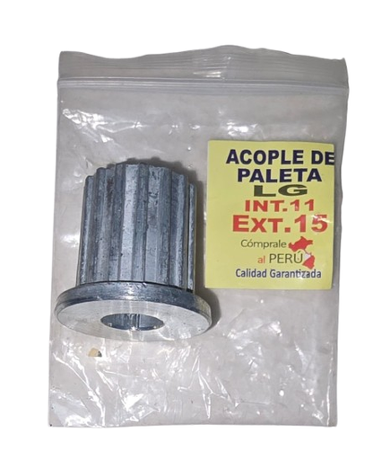 [ALS.11.15-BB] ACOPLE LAVADORA LG NACIONAL GR EXT=15 INT=11 ETQ AMARILLA