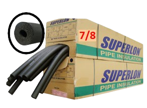[AC7/8-12] MANGUERA SUPERLON 7/8x12mm X 1.8 m (7/8X12)   AISLANTE uxCaja 48