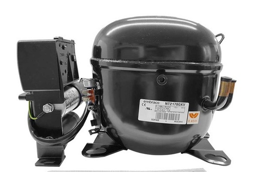 [NT2178GK] MOTOR COMPRESOR EMB.ASPER  7/8 HP R404A LBP 3500 BTU 17.39 cm3 220/1/60