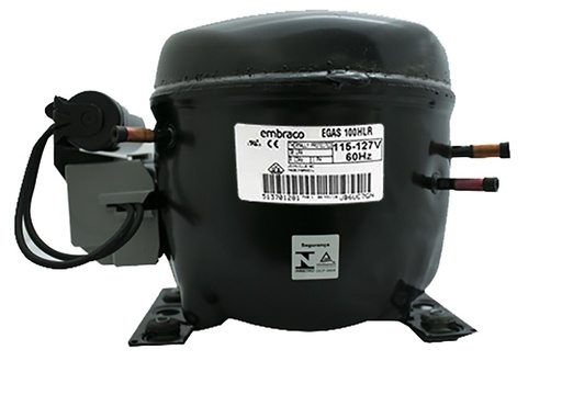 [EGAS100HLR.X-1] MOTOR COMPRESOR EMB 1/3  R134A 1050 BTU 110V  C/CAPACITOR