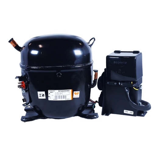 [NTU6232GKV] MOTOR COMPRESOR EMB.ASPER 1 HP R404A 13500 BTU MBP HBP 208-230V 60HZ = NJ 9226GK
