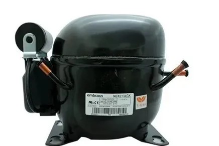[NEK2134Z] MOTOR COMPRESOR EMB.ASPER 1/2 HP R134A  1600 BTU 220V 60 Hz BAJA LBP-MBP