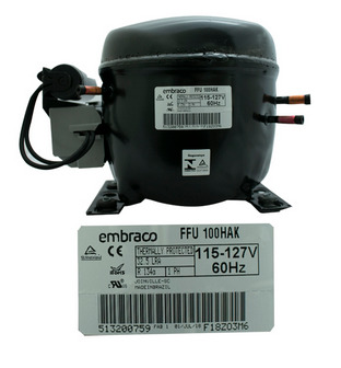 [FFUS100HAK-1] MOTOR COMPRESOR EMB 1/3 R134A 1012 BTU 110V  LBP-MBP