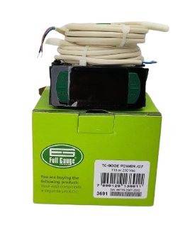[TC-900E] TERMOSTATO TERMOMETRO REF DIGITAL 2 SENSOR  -50 + 75  C C/ DEFROST