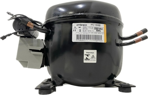 [FFC110HBX] MOTOR COMPRESOR EMB 1/3+ R134A 220VAC 60HZ HBP 4500 BTU