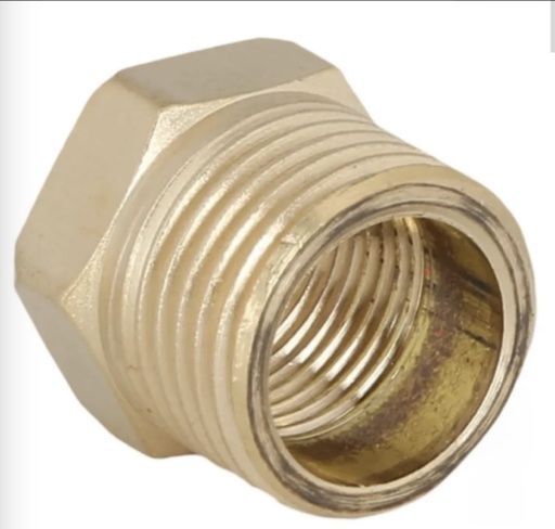 [1/2NMX3/8NH] CONEXION BUSHING NPT M 1/2 NPT H 3/8 B C12