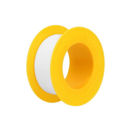 [CT-TW8] CINTA TEFLON AMARILLO MAGNUM  C&amp;A TW 1/2&quot;0.120MM 8 YDS