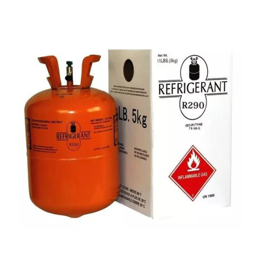 [R290-5K] REFRIGERANTE R290 BALON 5 Kg Ecologico