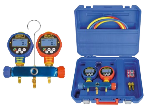 [WK-6882] MANIFOLD COMPLETO DIGITAL 2 VALVULAS 3 MANGUERAS