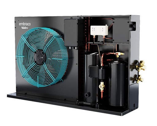 [UADSE6036GS-P  515803006] UNIDAD CONDENSADORA 5HP R404 LMBP 380/3/60 -30°C 3332 Kcal/h LBP/18430 BTU/h T/evap +43°C