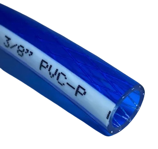 [MG-3/8N] MANGUERA GAS 3/8 x metro BLANCA-NARANJA REFORZADA o AZUL