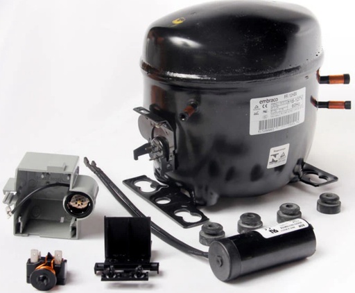 [FFI12HBX-1] MOTOR COMPRESOR EMB 1/3+ R134A LBP/1190 HBP/5250 11.14 cm3 110/1/60